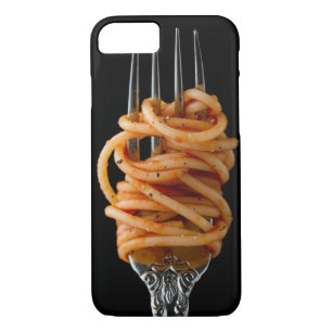 Case-Mate iPhone Case Pâtes filées sur une fourchette, spaghetti de nour