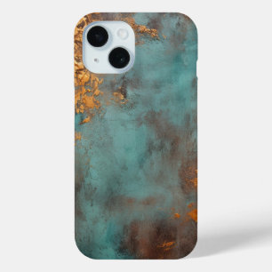 Coque Case-Mate iPhone Patina de cuivre métallique rustique
