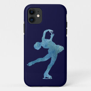 Coques Pour iPhone Patineur artistique bleu frais