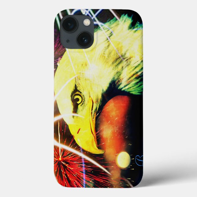 Coques Case-Mate iPhone Patriot Bald Eagle Fireworks iPad Air Case (Verso)