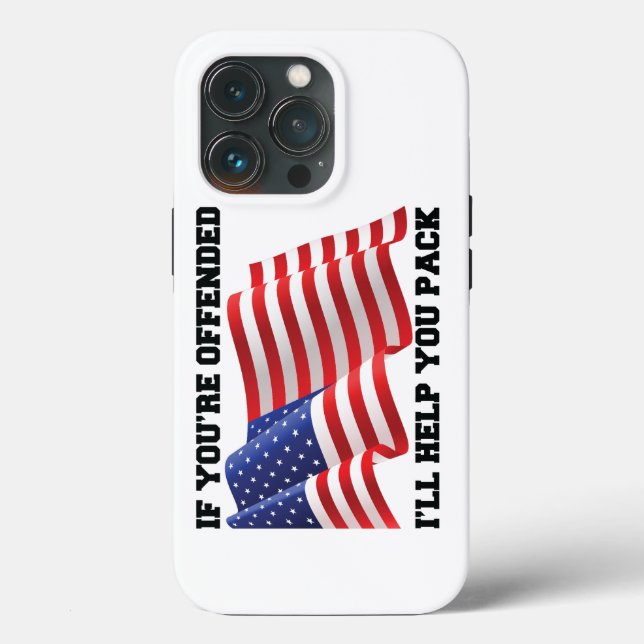Coques Case-Mate iPhone patriote américain (Verso)