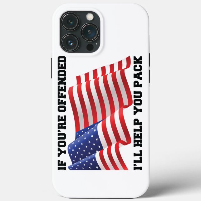 Coques Case-Mate iPhone patriote américain (Verso)