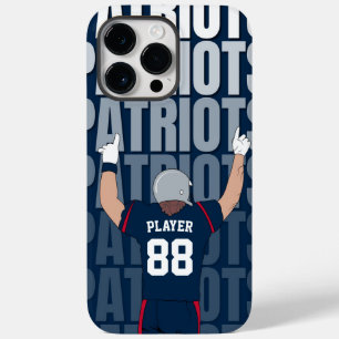 Coque Case-Mate iPhone Patriotes Personnalisés Jersey Football Américain