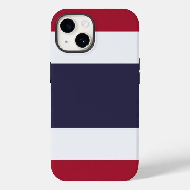 Coques Case-Mate iPhone Patriotic Apple Case-Mate, Thailand Flag (Verso)