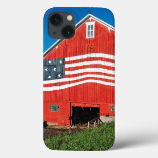 Etui iPhone 13 Patriotic Barn