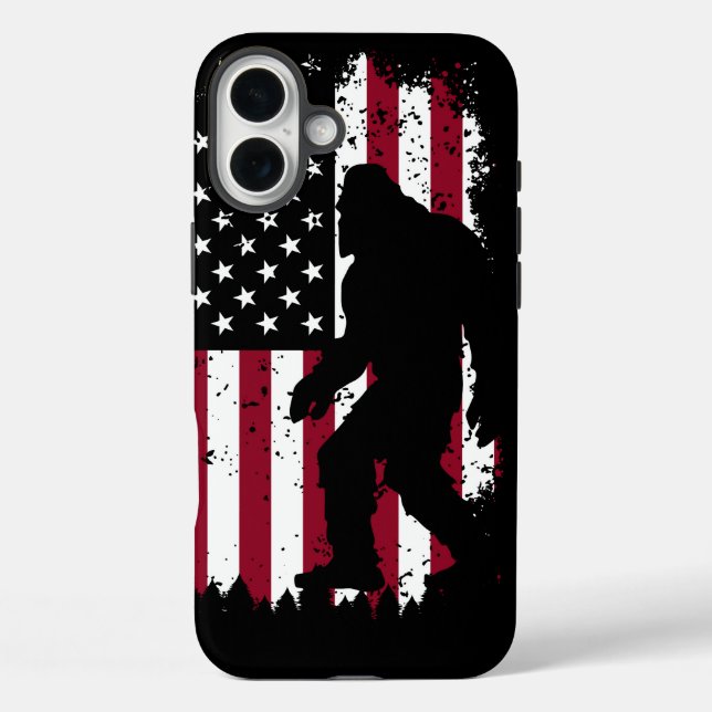 Coques Case-Mate iPhone Patriotic Bigfoot   (Verso)