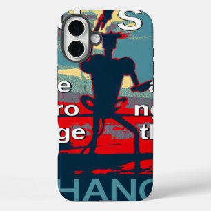 Coque Pour iPhone 16 Plus Patriotic USA Hope Graphisme Art Design