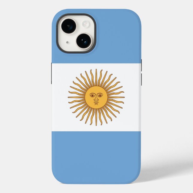Coques Case-Mate iPhone Patriotique Apple Coque-Mate, Argentine drapeau Co (Verso)