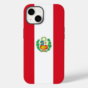 Coque Case-Mate iPhone Patriotique Apple Coque-Mate, Pérou drapeau Coque-