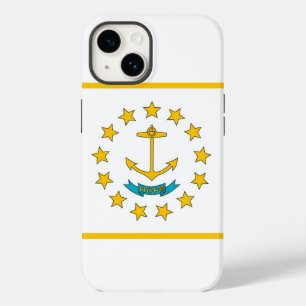 Coque Case-Mate iPhone Patriotique Apple iPhone 14 Coque-Mate, Rhode Isla