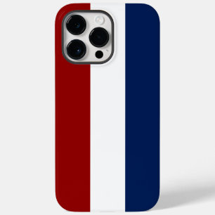 Coque Case-Mate iPhone Patriotique rouge blanc et bleu