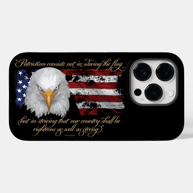 Coques Case-Mate iPhone Patriotisme droit Coque-coque iphone de mariage (Verso (horizontal))