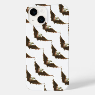 Coque Case-Mate iPhone Patriotisme Vintage Aigle américain oiseau volant