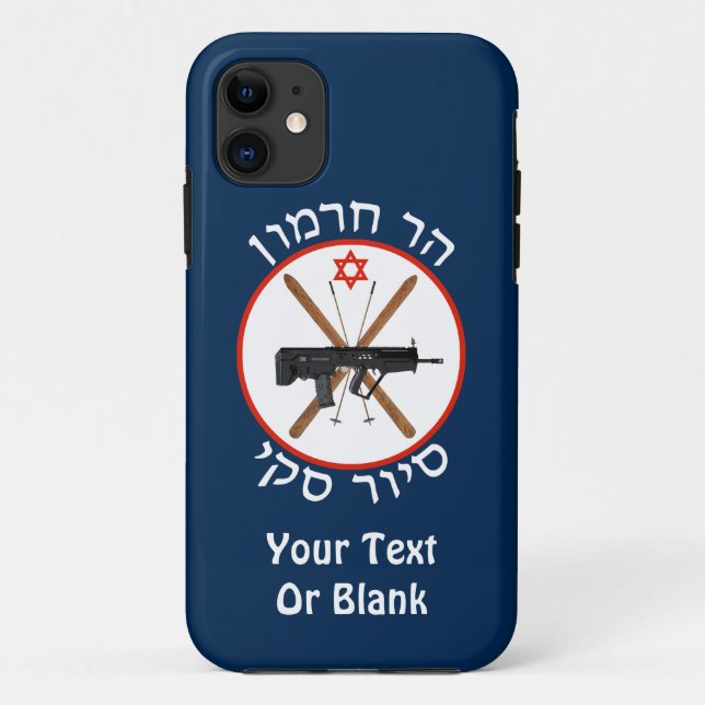 Coques Case-Mate iPhone Patrouille de ski du Mont Hermon (Dos)