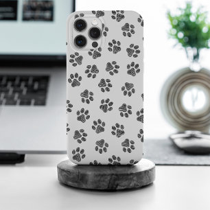 Coque Case-Mate iPhone Patrouilles de Doodle, Paws de Chien, Paws Noirs