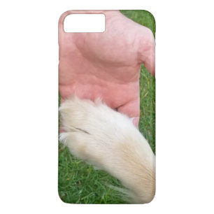 Etui iPhone Case-Mate patte de chien dans la main de l'homme