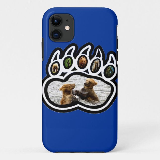 Coques Case-Mate iPhone Patte d'ours (Dos)