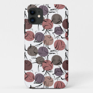 Case-Mate iPhone Case Patter les yoga poses Yoga seamless pattern 22