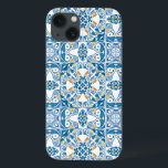 Case-Mate iPhone Case Pattern<br><div class="desc">Seamless pattern in blue yellow and orange - like Portuguese tiles © and® - Bigstock® - All Rights Reserved.</div>