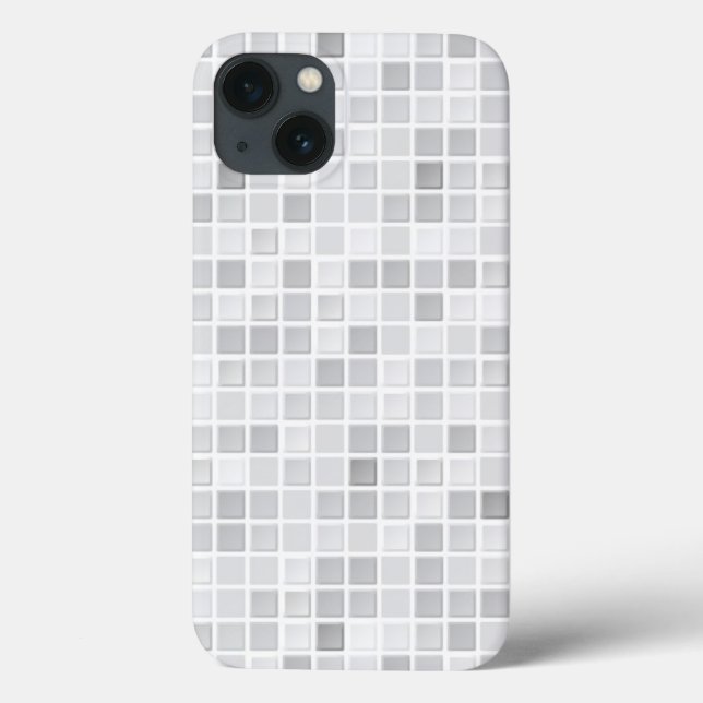 Coques Case-Mate iPhone Pattern de Gray Tiles (Verso)