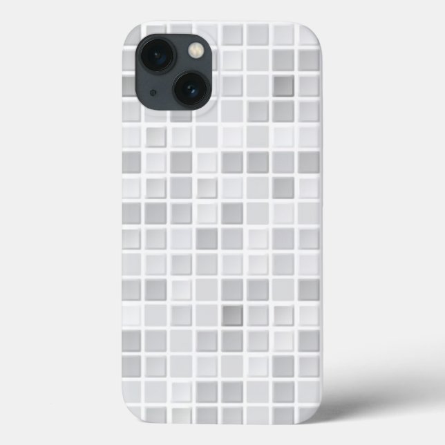 Coques Case-Mate iPhone Pattern de Gray Tiles (Verso)