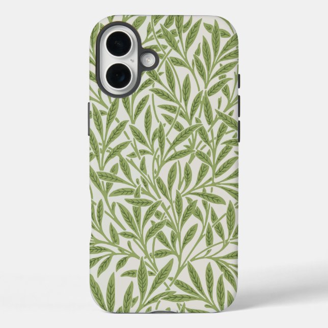Coques Case-Mate iPhone Pattern of green leafy branches  (Verso)