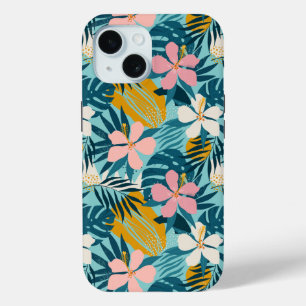 Coque Case-Mate iPhone Pattern tropical hibiscus