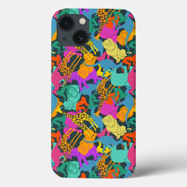 Coques Case-Mate iPhone Patterns d'Animal Silhouette (Verso)