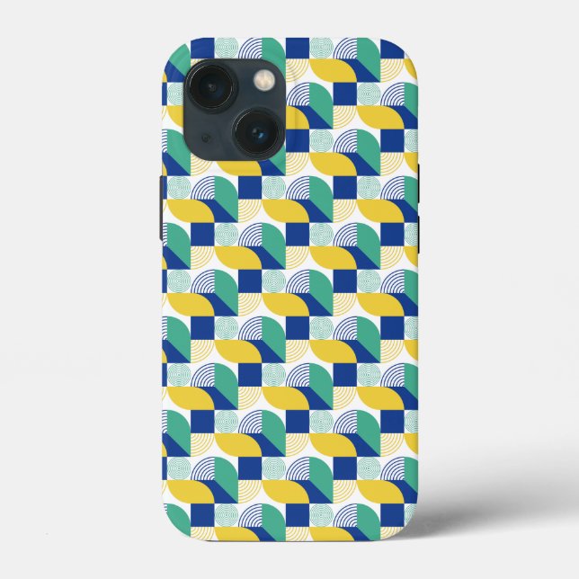 Coques Case-Mate iPhone Patters bleus (Verso)