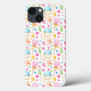 Case-Mate iPhone Case Patters de Hearts and Muffins