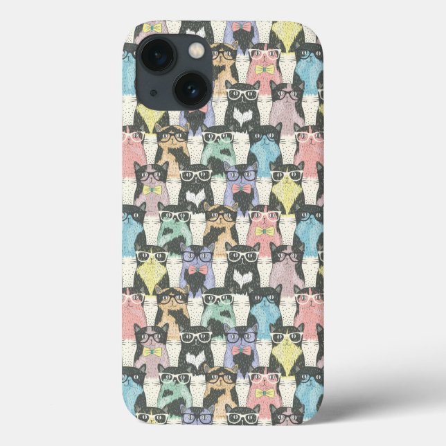Coques Case-Mate iPhone Patters de Hipster Cute (Verso)