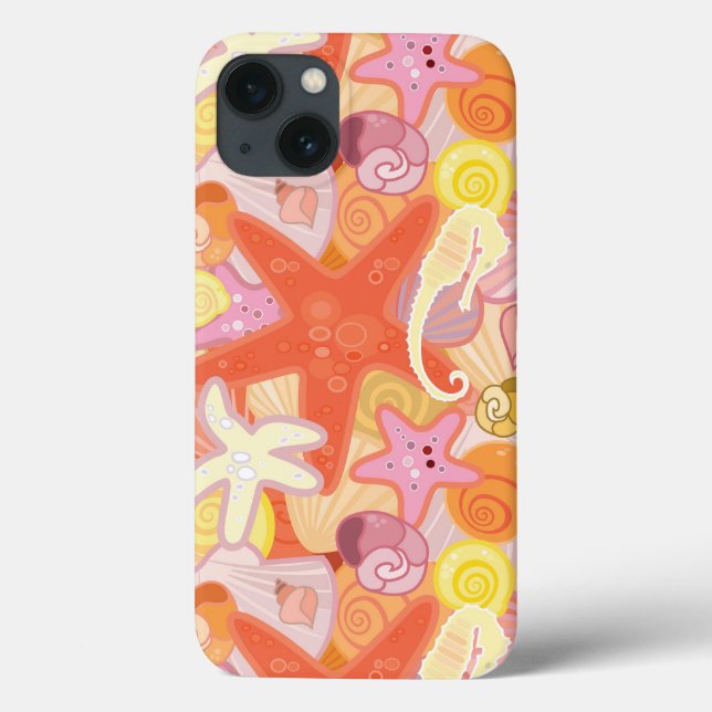 Coques Case-Mate iPhone Patters de Pastel Sea Creature (Verso)