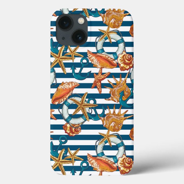 Coques Case-Mate iPhone Patters de Sea Shell (Verso)