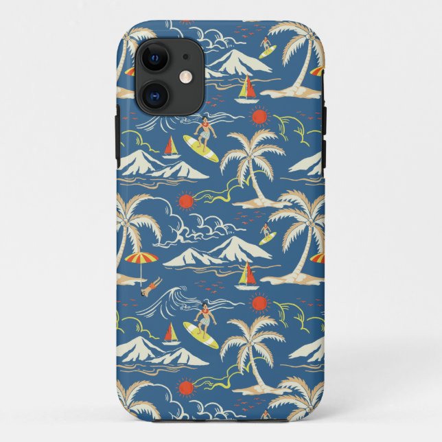 Coques Case-Mate iPhone Patters tropicaux (Dos)