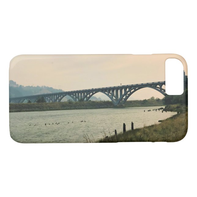 Coques Case-Mate iPhone Patterson Bridge, Gold Beach, Oregon (Dos (Horizontal))