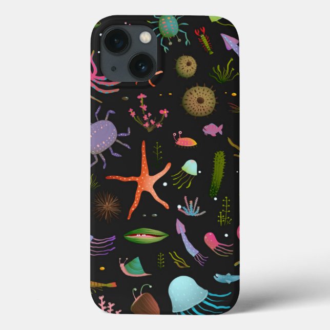 Coques Case-Mate iPhone Patterson de Sea Critters (Verso)