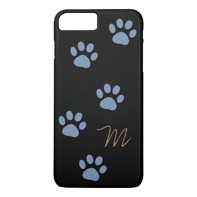 Coques Case-Mate iPhone pattes de chat personnalisées (Dos)