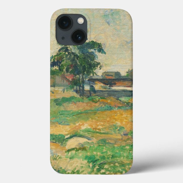Coques Case-Mate iPhone Paul Cezanne | Paysage proche de Paris, c. 1876 (p (Verso)