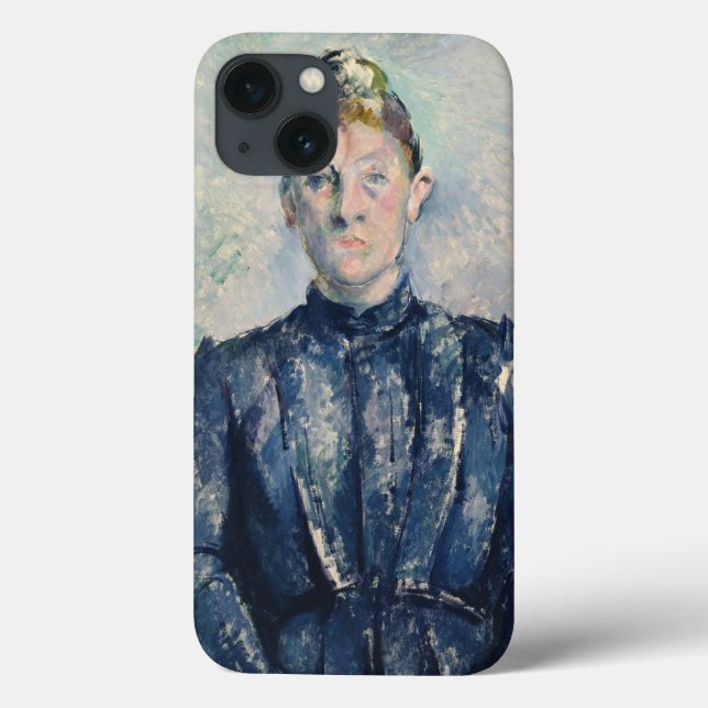 Coques Case-Mate iPhone Paul Cezanne | Portrait de Madame Cezanne, c.1890 (Verso)