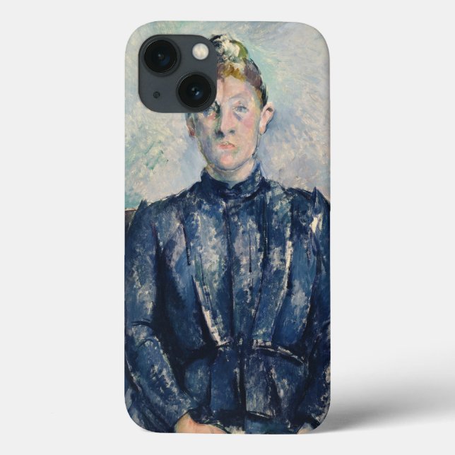Coques Case-Mate iPhone Paul Cezanne | Portrait de Madame Cezanne, c.1890 (Verso)