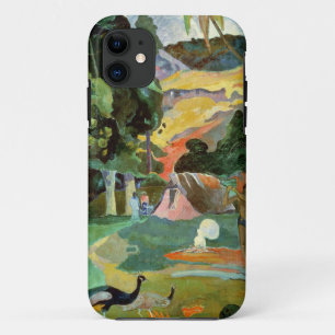 Coque Case-Mate iPhone Paul Gauguin  Matamoe ou, Paysage avec des Peacock