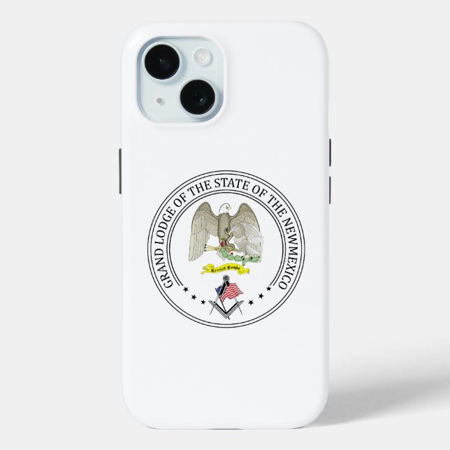 Coques Case-Mate iPhone Pavillon de franc-maçonnerie de l'état du Nouveau- (Verso)