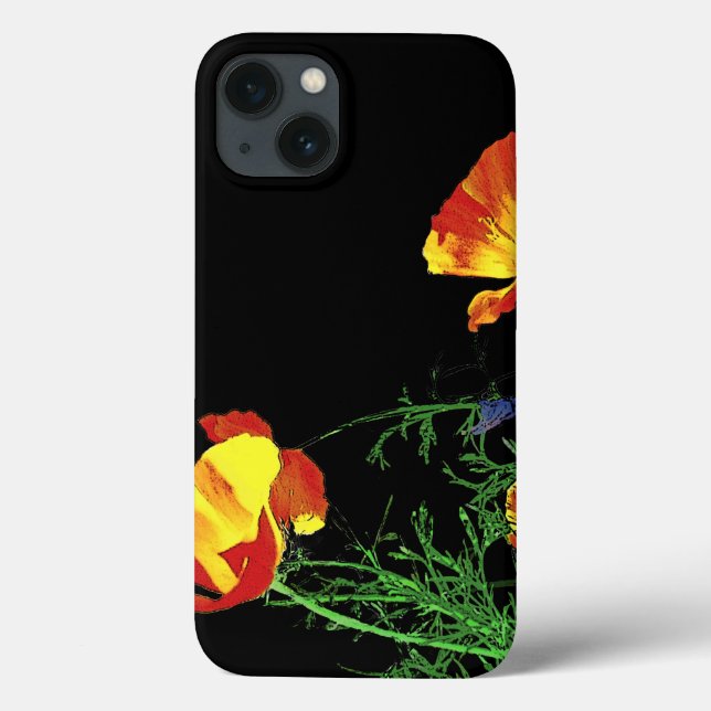 Coques Case-Mate iPhone Pavot de Californie (Verso)