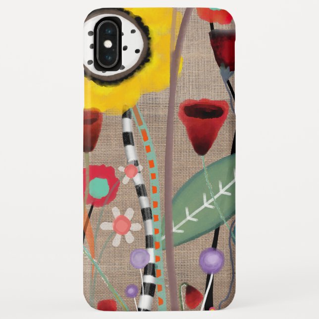 Coques Case-Mate iPhone Pavot prairie merveilleux jaune (Dos)