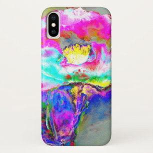 Case-Mate iPhone Case Pavot rose, aquarelle peinture florale