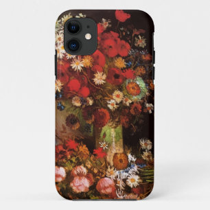Coque Case-Mate iPhone Pavots, pivoines et chrysanthèmes de Van Gogh