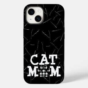 Coque Case-Mate iPhone Pawprint maman chat avec cheveux chats
