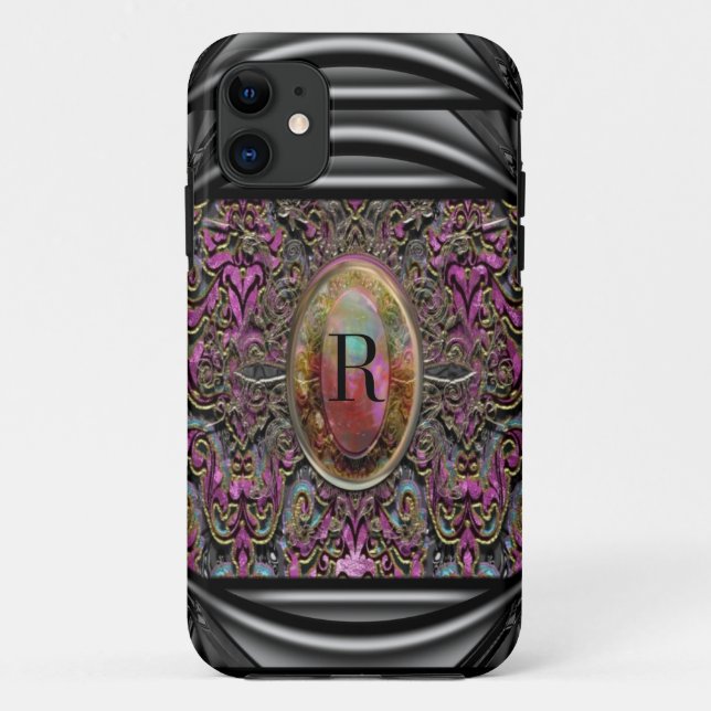 Coques Case-Mate iPhone Paynemilder beau Monogramme chic (Dos)
