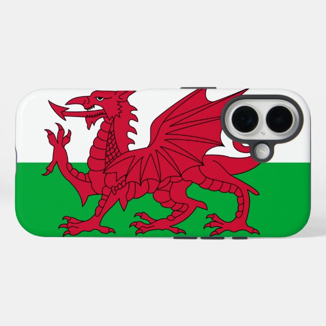 Coques Case-Mate iPhone Pays de Galles (Verso (horizontal))