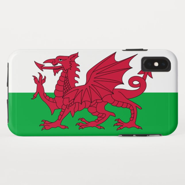 Coques Case-Mate iPhone Pays de Galles (Dos (Horizontal))